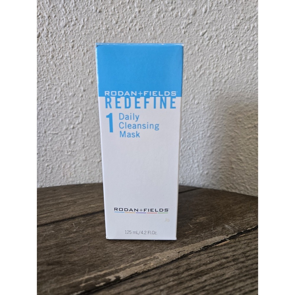 Rodan + Fields Redefine Daily Cleansing Mask Exfoliating Cleanser 4.2 oz Sealed